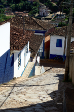 Le parc de Itambé et la petite ville de Serro, ses districts