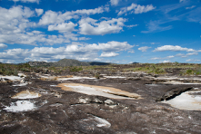 Le parc de Itambé et la petite ville de Serro, ses districts