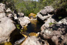 Le parc de Itambé et la petite ville de Serro, ses districts