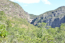 Le village de Conceição do Mato Dentro et ses environs