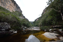 Le village de Conceição do Mato Dentro et ses environs