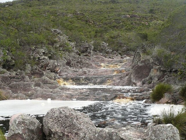 Photo de la cachoeira Sibéria - Mucugê - Chapada Diamantina - Etat de Bahia