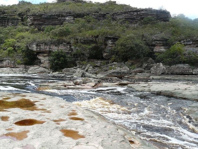 Photo de la cachoeira Sibéria - Mucugê - Chapada Diamantina - Etat de Bahia