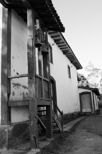 Photographie du parc de Itambé et de la petite ville de Serro