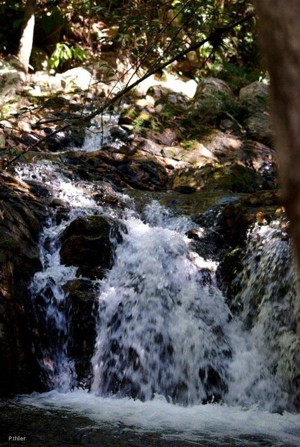 Photo de la cachoeira Santa Barbara - Chapada dos Veadeiros - Etat de Goiás