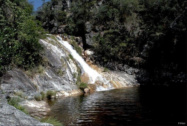 Photo de la cachoeira Vederas - Chapada dos Veadeiros - Etat de Goiás